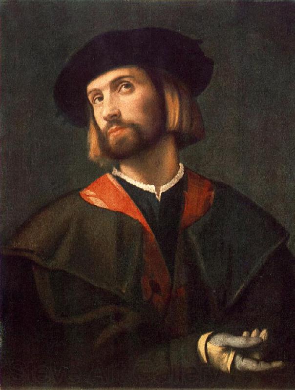 MORETTO da Brescia Portrait of a Man sg Spain oil painting art